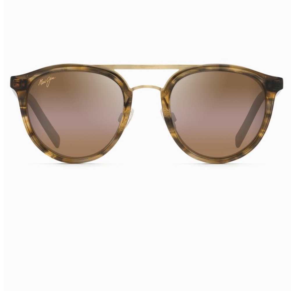 Maui Jim Sunny Days MJ 529 21D Honey Smoke Frame + HCL Polarized Sunglasses